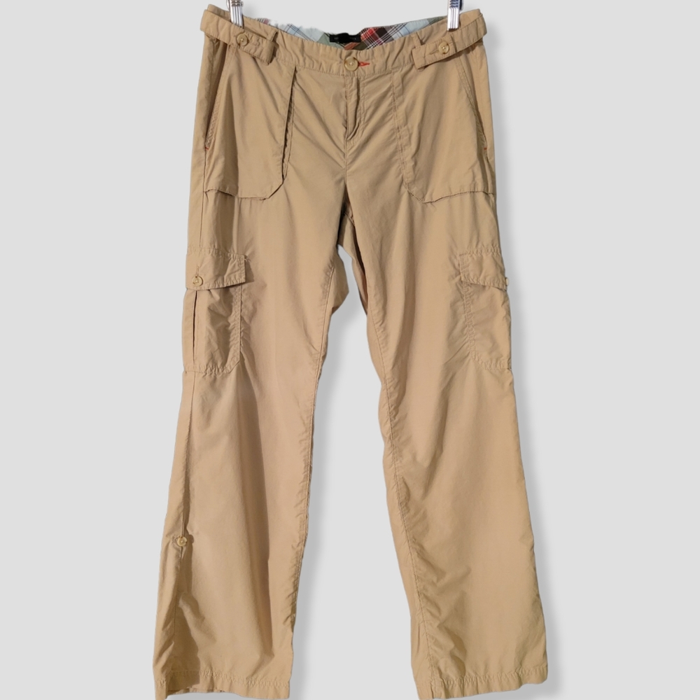 VINTAGE Y2K TOMMY HILFIGER Adjustable Cargo Pants Tan